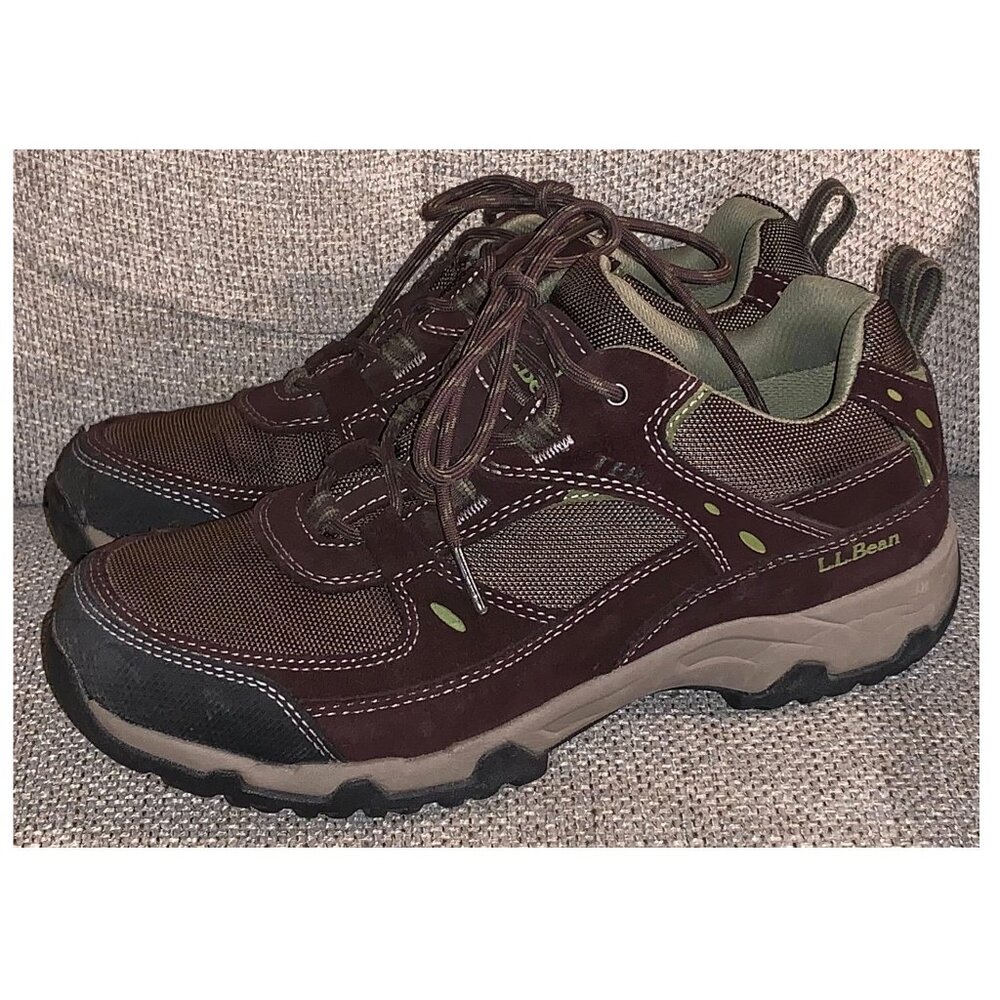 LL BEAN Tek 2.5 Women's Sz 9 M Trail Hiking Shoes Outdoor Vertigrip 299639